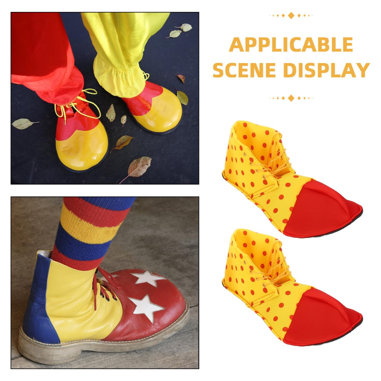 Chaussures clown adulte - CASH FÊTES LATTES
