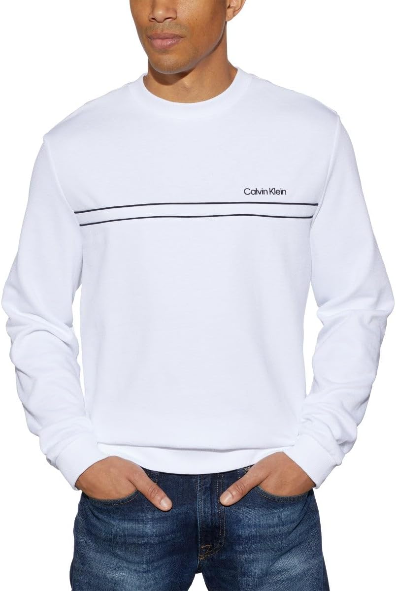 Calvin Klein Men’s Standard Fit Crew Neck Sweatshirt