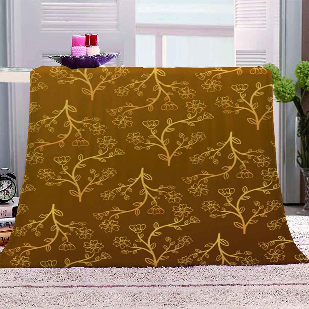 Couverture flanelle 150x200cm, plaid microfibre doux pour lit, canapé et déplacements
