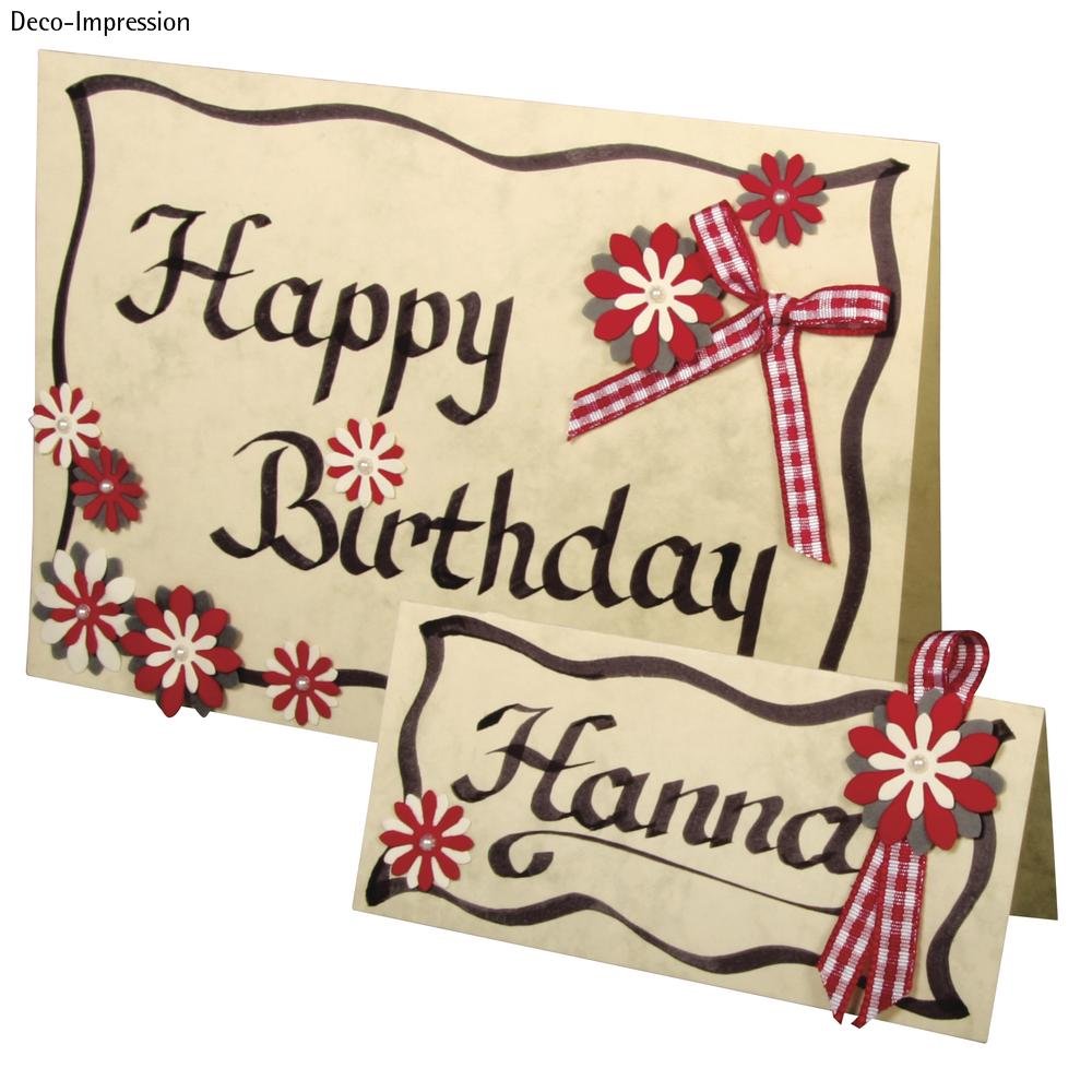 Rayher Metallic Calligraphy Pen, for easy calligraphic handwriting, tips: 2 + 3,5mm, Gold