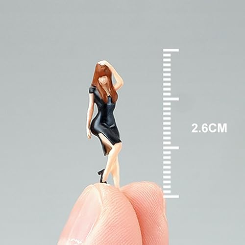 Miniatura 2 de rockible Figuras de modelo en miniatura 164 Figuras de mujer Modelo Fotografía Accesorios Figuras de simulación Escala 164 Figuras de mujer para