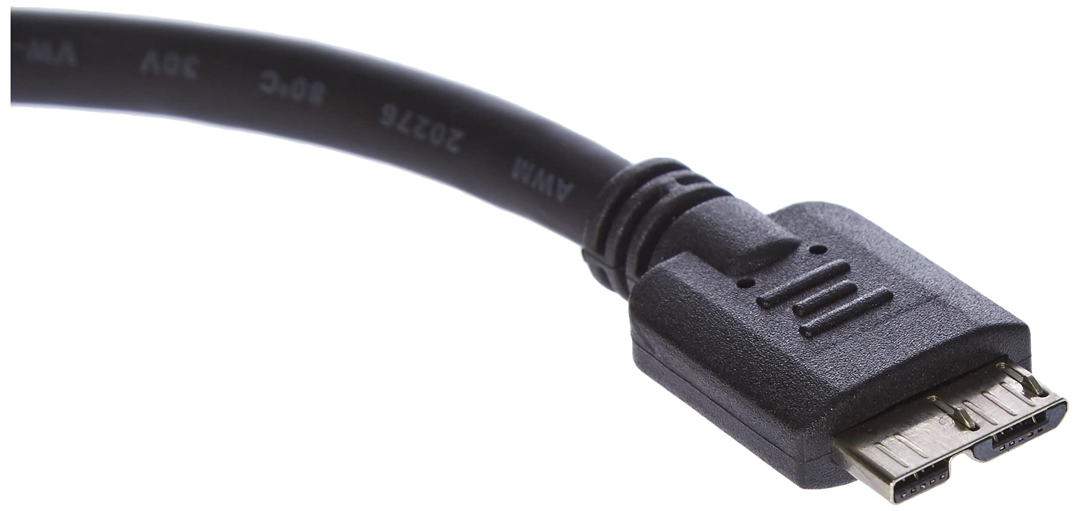 System-S Cavo Micro USB 3.0 Corto 10 Cm - USB A A Micro-B Bianco Per Trasferimento Dati E Ricarica