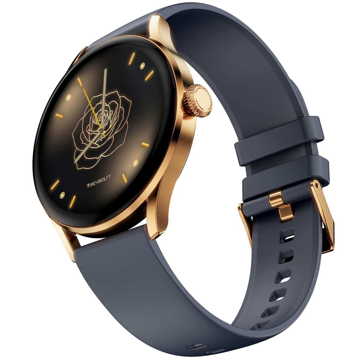 Fire-Boltt Glitz Women Smart Watch with 1.19” AMOLED Display, Bluetooth Calling, Rotating Crown, Always On Display, 1000 Nits Brightness, IP68 Waterproof Midnight Navy-picture-32