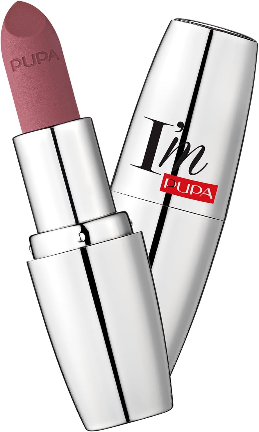 Milano I Am Matt Pure Colour Lipstick - Dresses Lips In Full, Deep Color - Matte, Velvety And Extremely Sensory Feel - Glides On Without Weighing Lips Down - 013 Brown Rose - 0.123 OZ