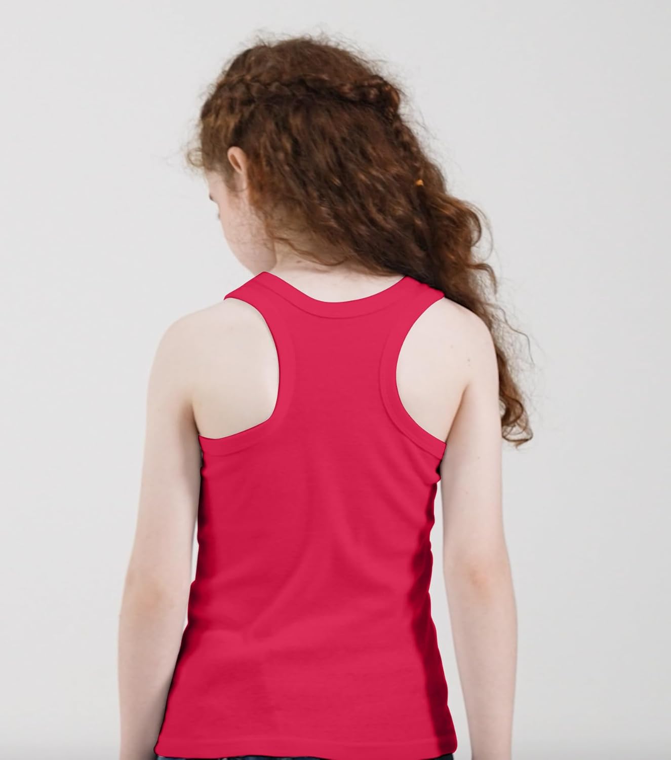 6-Pack Cotton Undershirt Tank Top 100% Cotton Soft Undershirt for Boys and Girls - Image 6