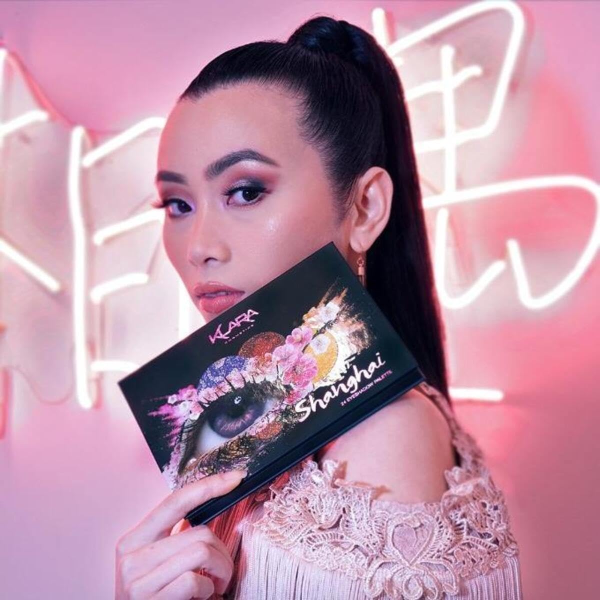 Paleta de 24 sombras de ojos Shanghai de Klara para mujer, 47.6 g