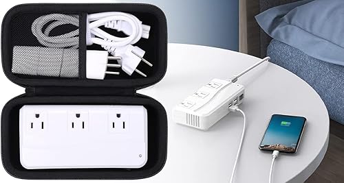Miniatura 9 de khanka Funda para adaptador de viaje universal BESTEK de 220 V a 110 V, llave de alimentaciónALLWEIFOVAL convertidor de voltaje reductor de viaje