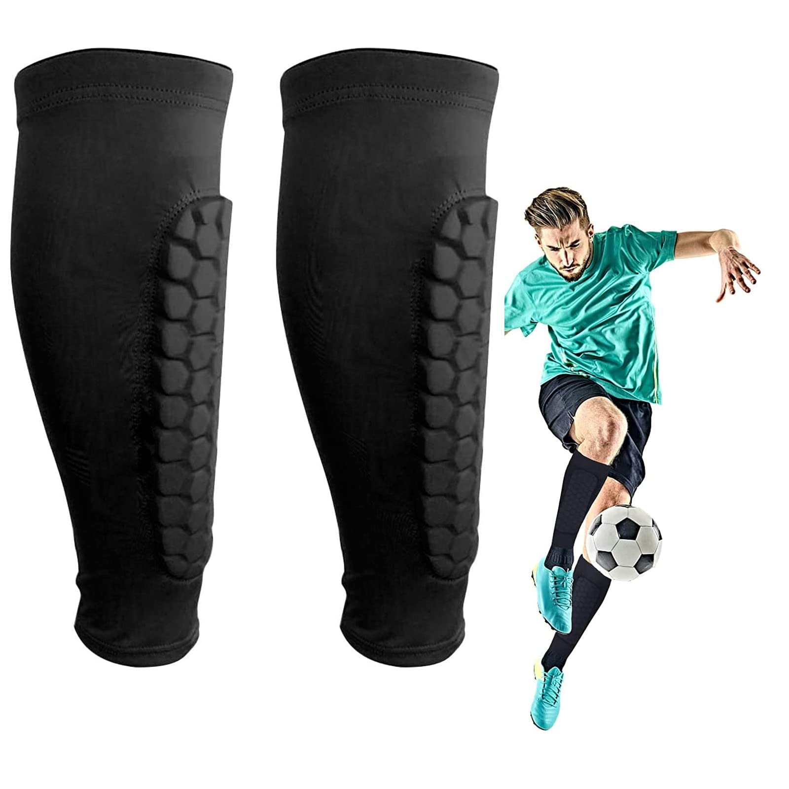 Buy TERRIFIFootball Shin Guards, Soccer Football Shin Guard Socks with