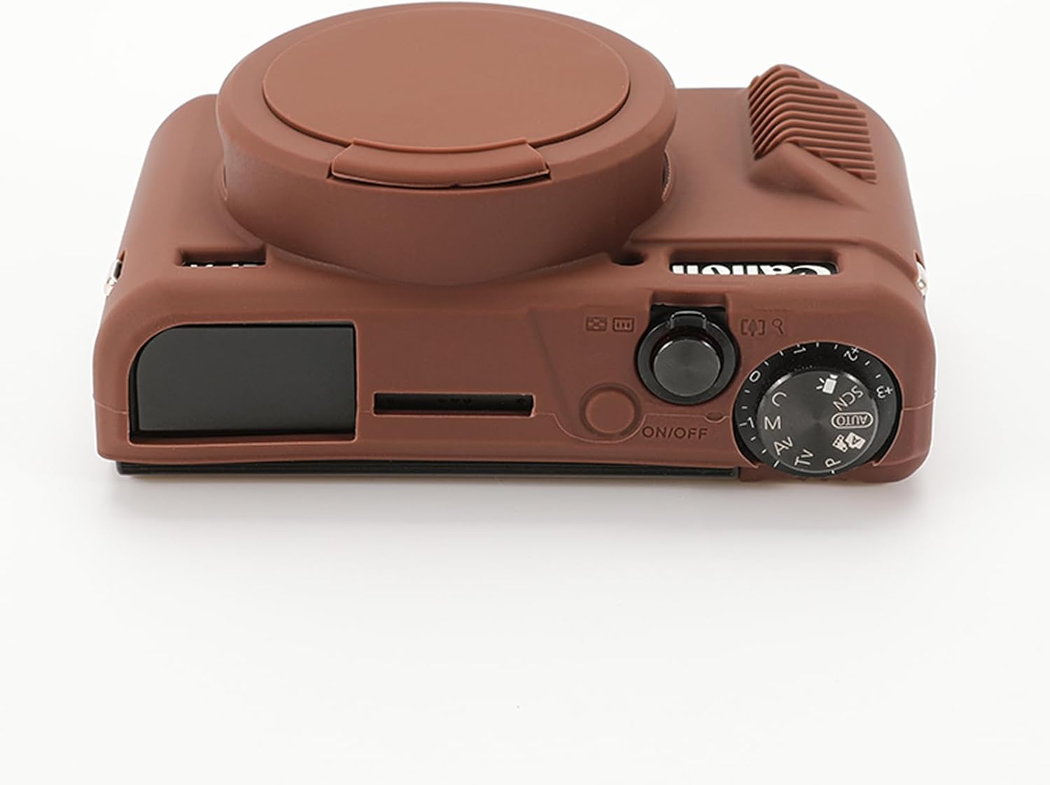 G7X II Camera Case & LCD Screen Protector Accessories Kit, Soft Silicone Case for Canon Powershot G7X Mark II Camera, Lightweight Skin Body Rubber Cover for G7XII G7X2 - Dark Brown - Image 7