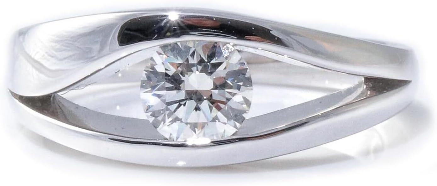 PEIMKO Evil Eye Moissanite Ring For Women ＆ Men in 925 Sterling Silver Unisex Ring 1CT D Color VVS1 Clarity Brilliant Round Cut Moissanite Engagement Anniversary Promise Ring