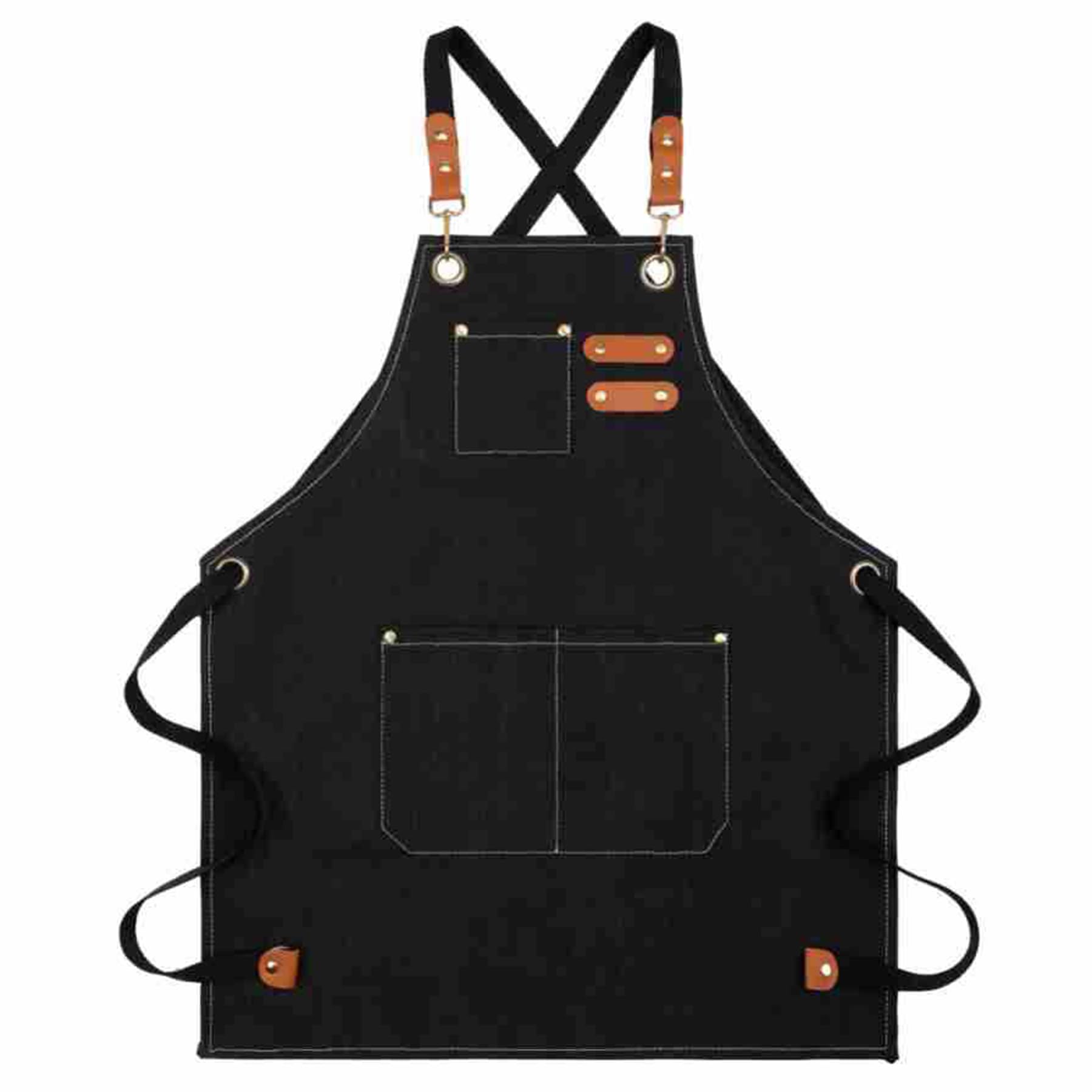 MAIGO Kids Apron, Waterproof Cotton Canvas Kids Apron with Pockets, toddler boy aprons