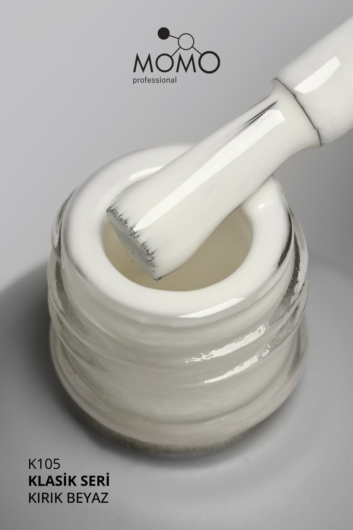 MOMO professional Kalıcı Oje K105 Gelin Beyazı 4 ml