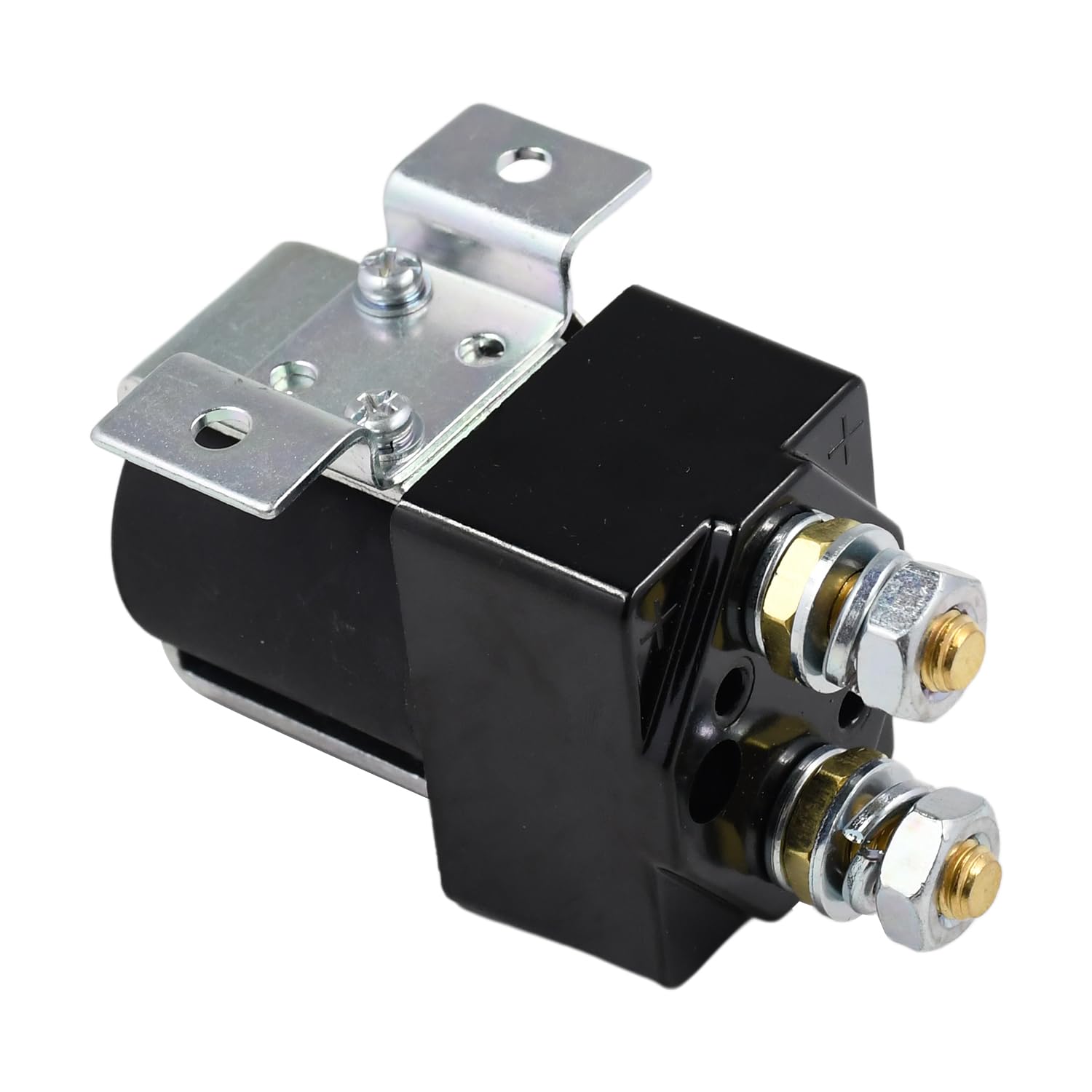 24V 100A Contactor Solenoid with Bracket SW80-1418 Compatible with Golf Cart SW80 102-SW80-1418 Replace SW80-1160 SW80-113L ALSW80-1418 CT13223360