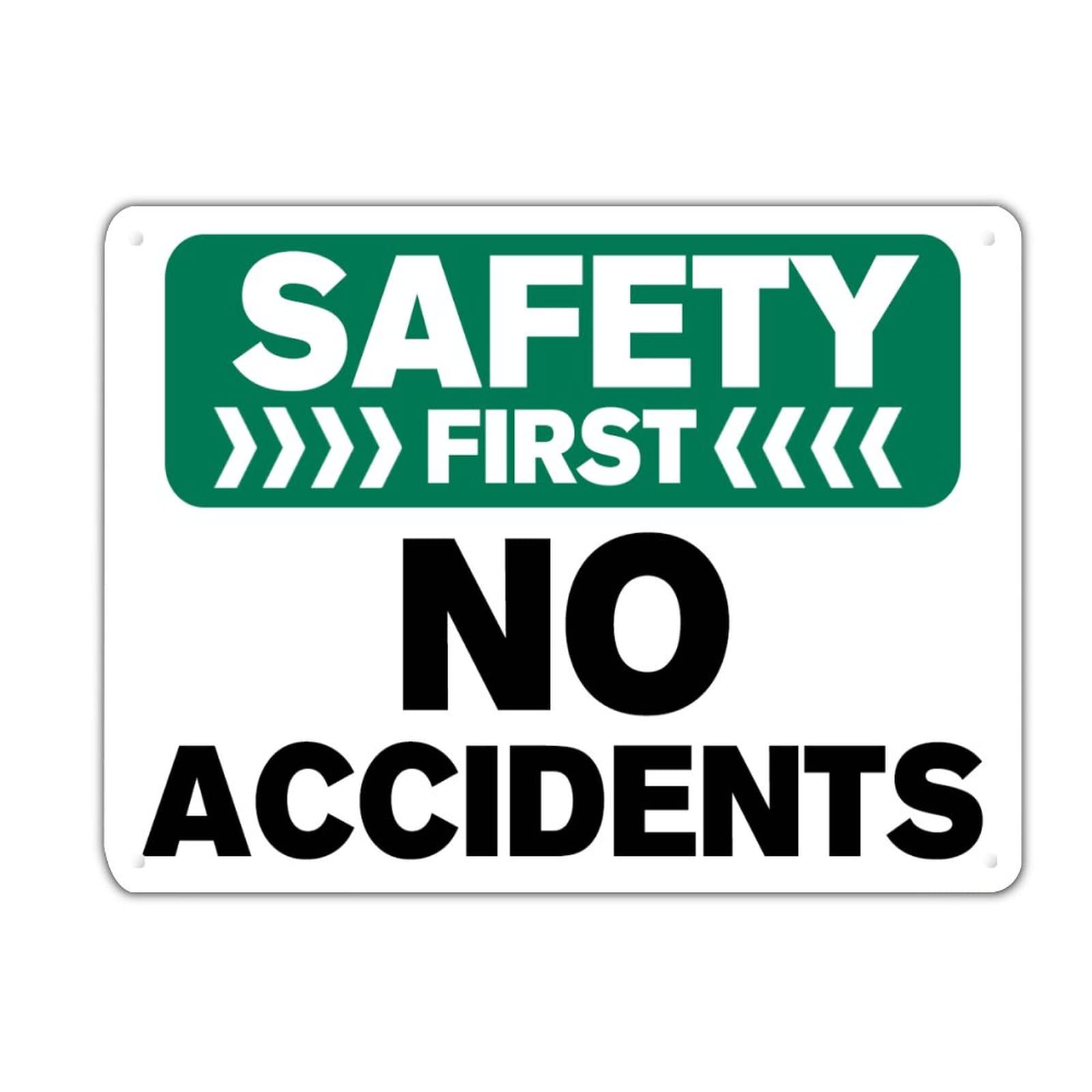 Panneau aluminium Safety First résistant aux intempéries et UV pour mur