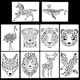 Keine scharfe Kante und sicher für Kinder: Hergestellt aus PET-Kunststoff, flexibel und robust genug, um sie lange zu verwenden, ohne sich Sorgen machen zu müssen, dass sie kaputt gehen. Keine scharfe Kante, kratzt nicht an der Haut Ihres Kindes.