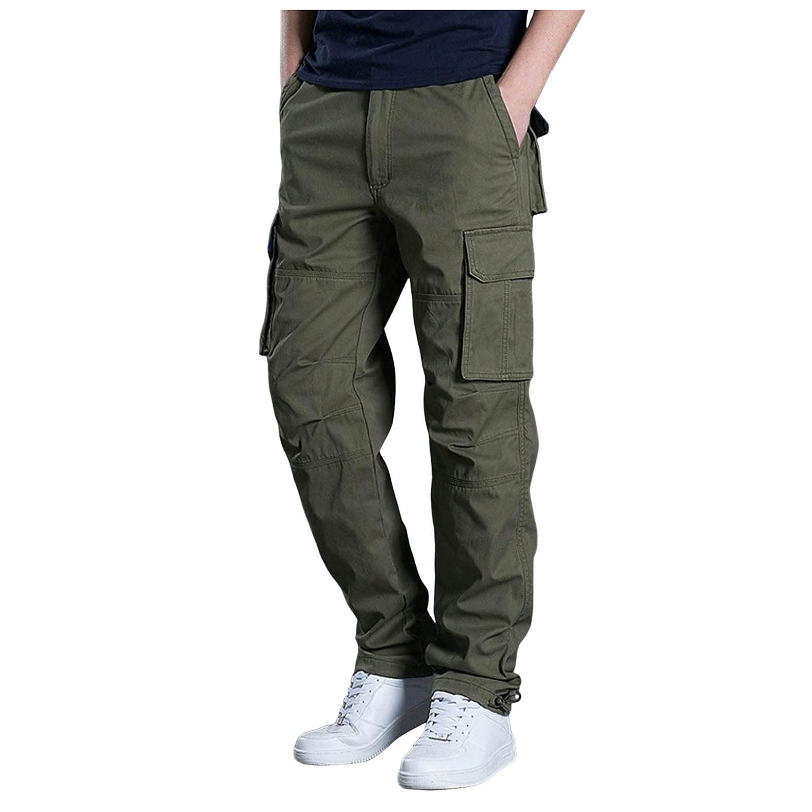 SRZYMJ Cargohose Kurz Herren Xs Herren-Jogginghosen Freizeithose Strandhose Outdoor Hosen für leicht Trainingshose 3/4 Sports & Outdoor Clothing Softshellhose Lange Hosen Trekkinghose mit Taschen