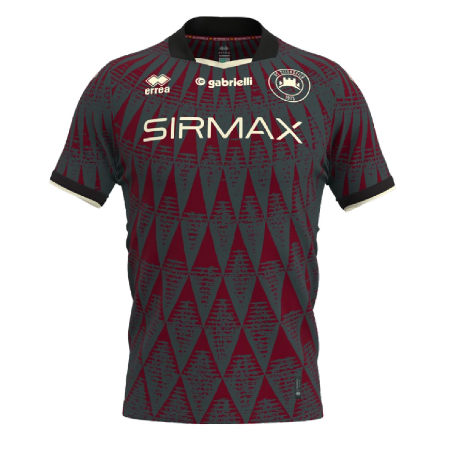 Maglia Calcio Uomo Special Edition 2025/26, Quarta Maglia Calcio Personalizzabile, Ufficiale Errea Uomo x Cittadella Calcio, Color Grigio, Edizione Speciale da Collezione