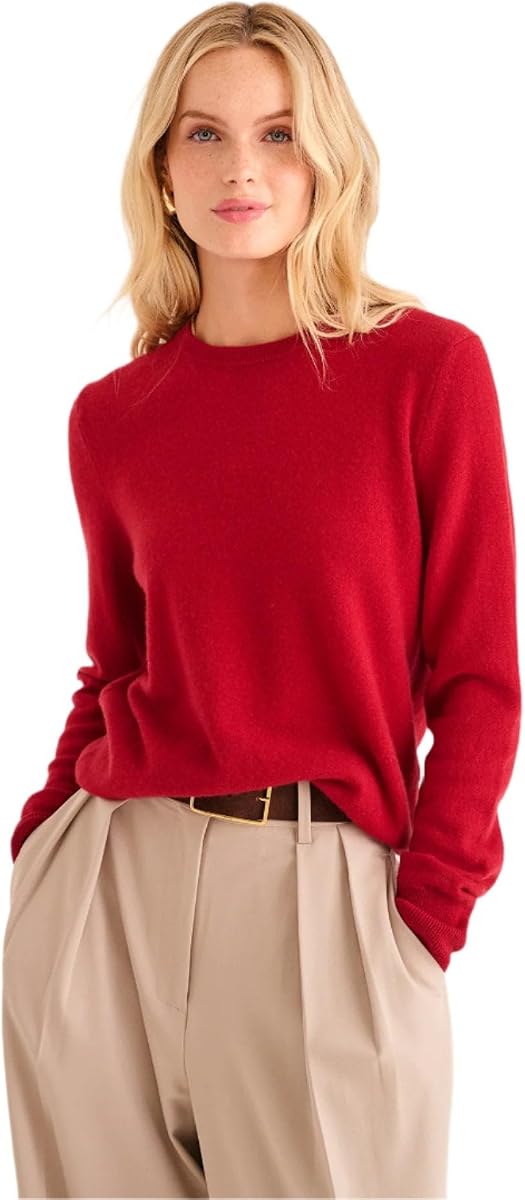 NAADAM Women's The Original Cashmere Crewneck Sweater