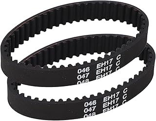 2PCS Vacuum Cleaner Belt, Rubber Elastic Wear Resistant Vacuum Replacement Belt Set for Shark NV771,NV770,HV390,HV391,HV392,IF202,IF201,IF281,IF282, IF281C