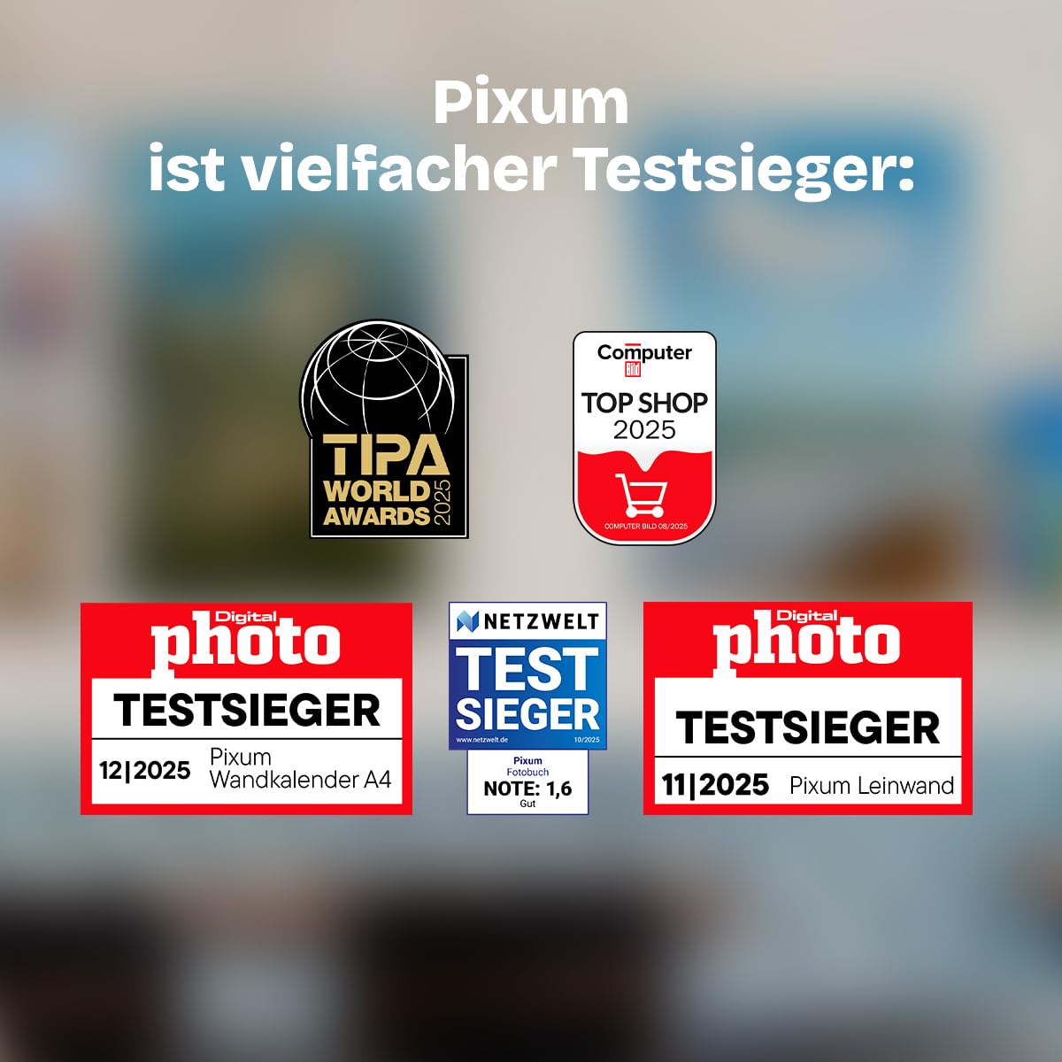 artboxONE Pixum Acrylglas 60 x 40 cm (quer) eigenes Foto als Acrylglas - Acrylglasbild mit Wunschmotiv - Personalisierbares Geschenk