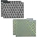 Paper Junkie Decorative File Folders for Documents with Gold Foil Geometrical Accents - Letter-Size 11.5 x 9.5 in - Pack of 12