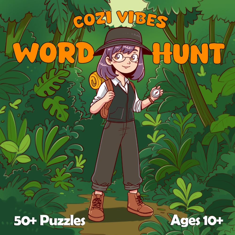 Cozi Vibes Animal Word Hunt: Word Search Puzzles for Ages 10 and Up: Challenging Fun for the Whole Family (Cozi Vibes Word Hunts)