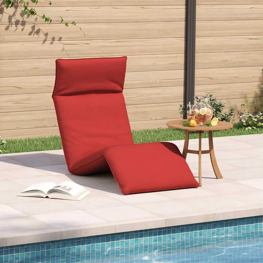Tumbona plegable con 5 posiciones de tumbado y tela Oxford - Muebles de jardín, sillón de playa y terraza