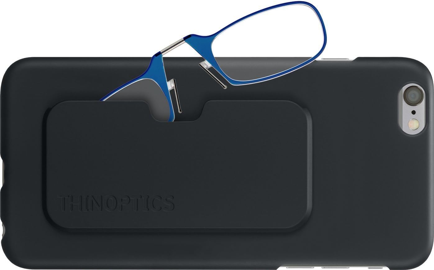 ThinOptics Slimline Case + Rectangular Reading Glasses