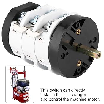 Amazon.co.jp: Qiilu フォワードリバーススイッチ 220V / 380V