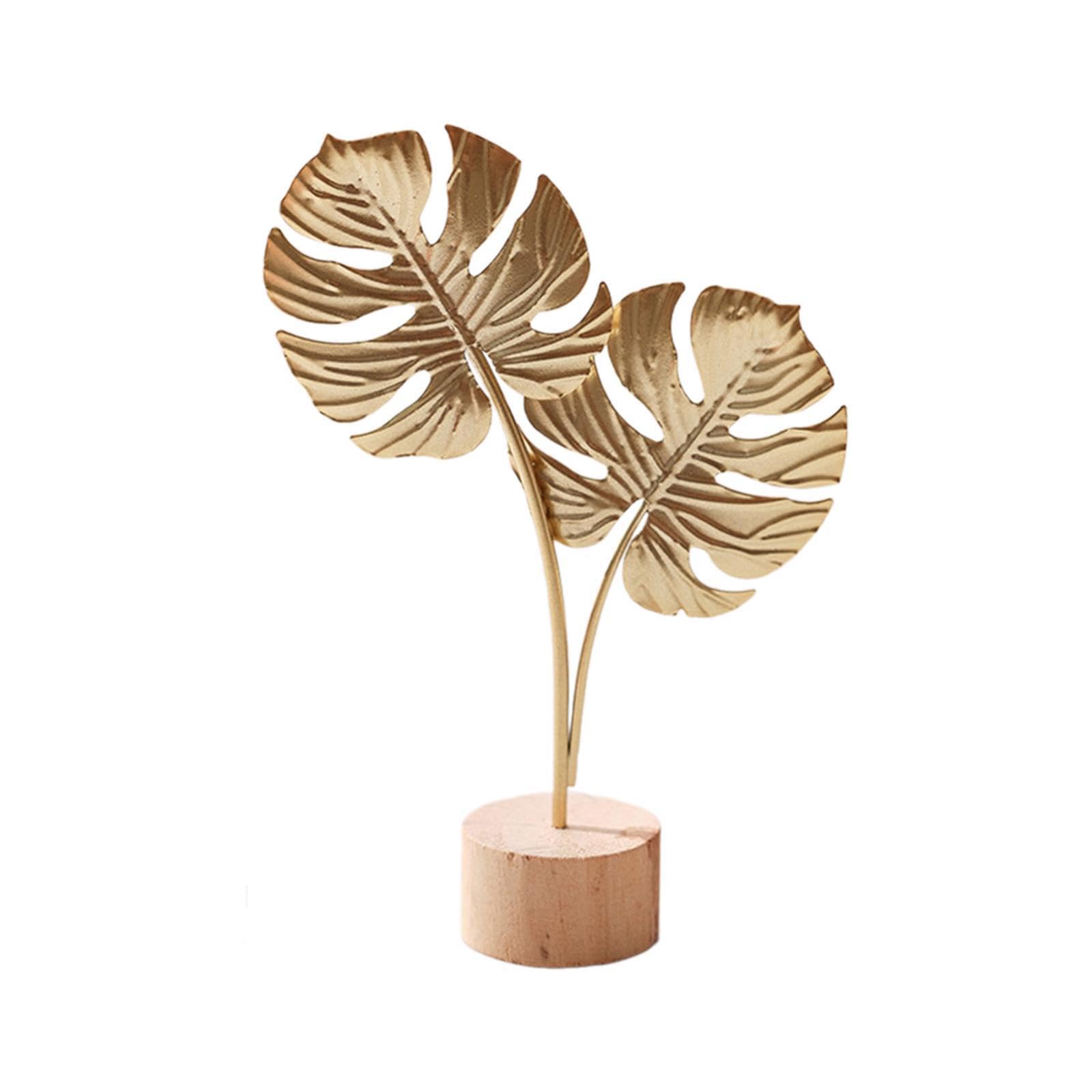 Yixannx Nordic Sculpture Artistic Metal Statue Sculpture Home Decor Unique Art Figurine With Base Craft Decoration Crafts Statue Desktop Bookshelf Ornament, Style C