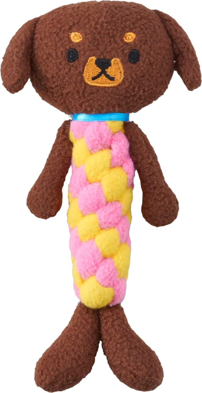 NAKAMA Dog Toys Hamigaki Animal-for Small to Medium Dogs (4 Pack Collection)