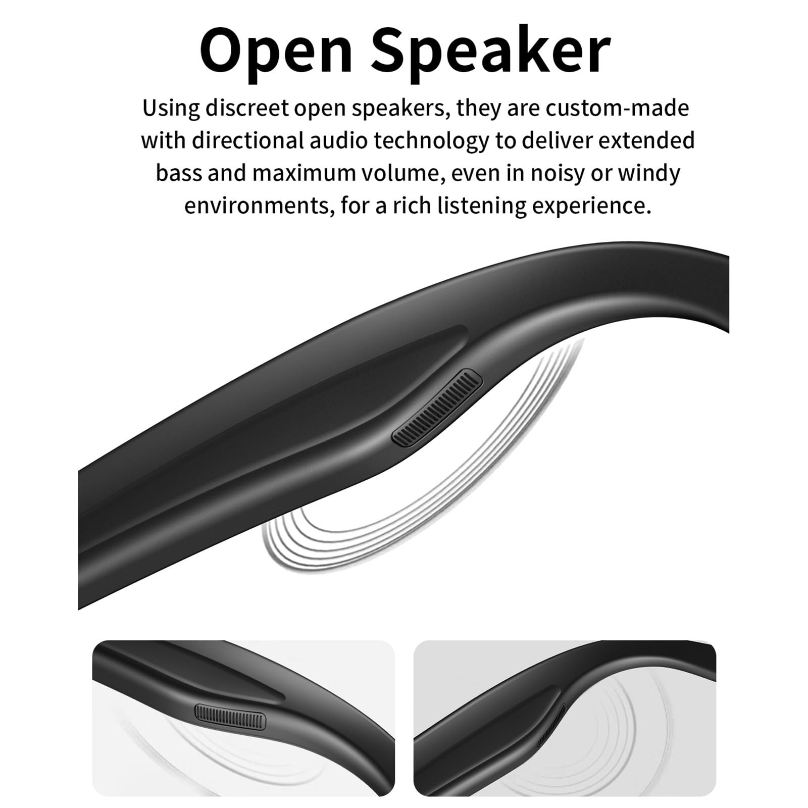 8MP Gafas Con Cámara, Gafas Inteligentes Con IA, Con Traducción En Tiempo Real Y Reconocimiento De Objetos, Estabilización De 1200p, Compatible Con IOS/Android, Para Viajes Y Negocios(White)