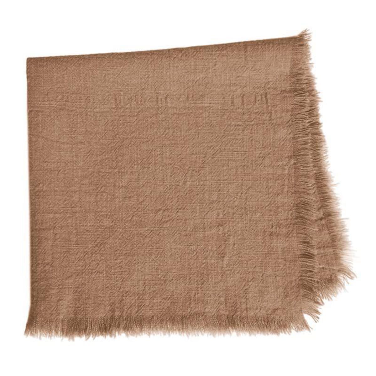 Serviettes en lin naturel pour mariage et décoration de table chaleureuse
