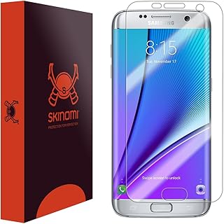 Skinomi TechSkin - Protector de pantalla para el Samsung Galaxy S7 Edge ( cubre toda la pantalla)
