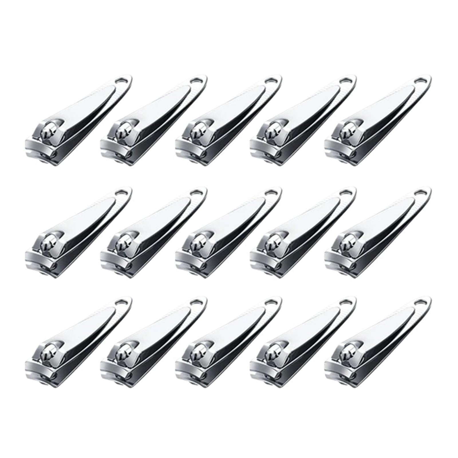 Nagelscheren, Nagel- und Zehenknipser aus Edelstahl, Nagelschneidewerkzeuge | Set A-15pcs
