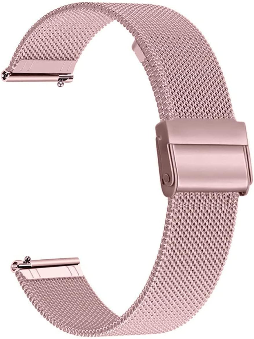 VeryFitPro ID205L Smart Watch Replacement Bands Adjustable Mesh Stainless Steel Smartwatch Replacement Straps Wristbands