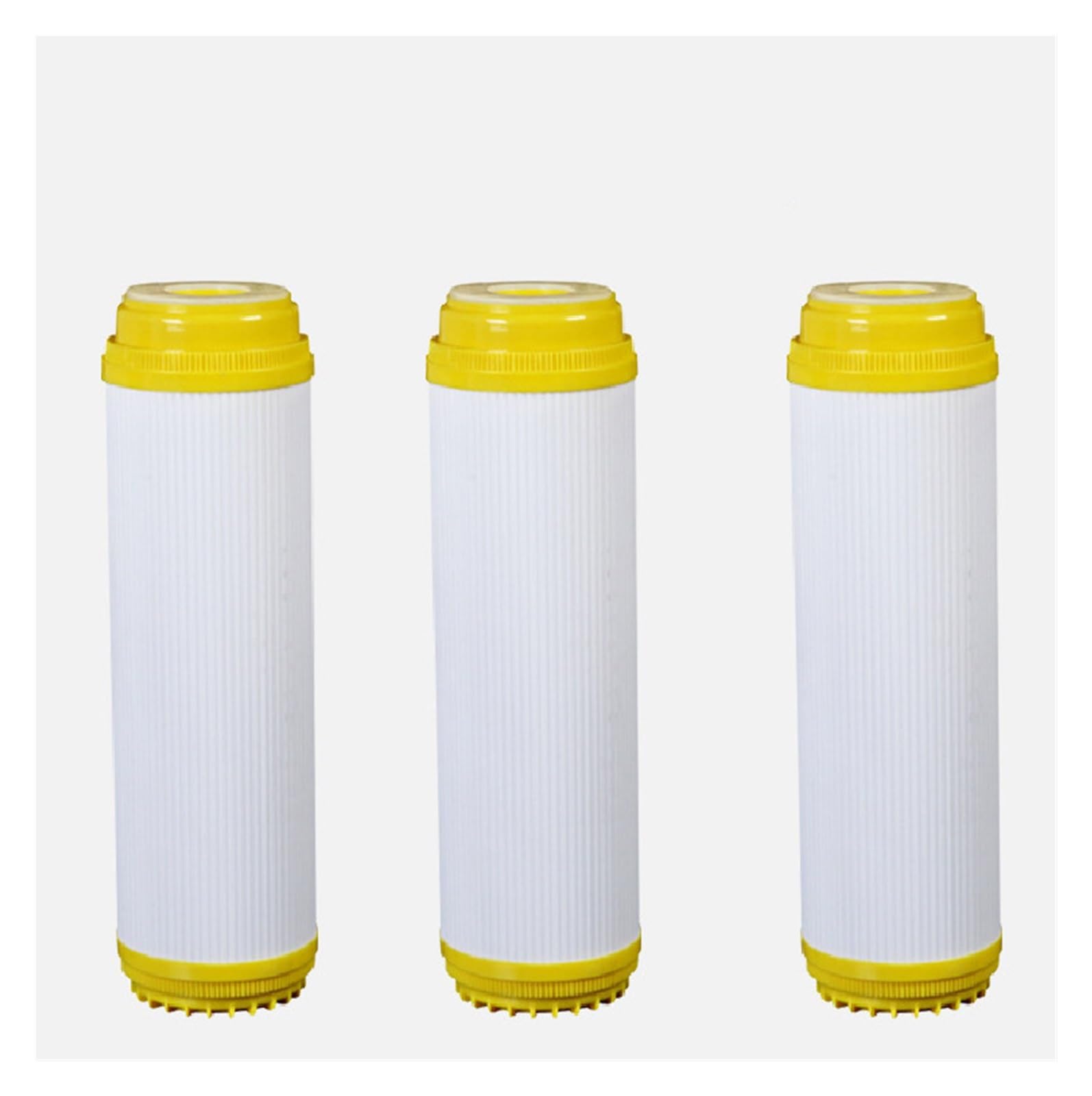 Cartucho de filtro de resina de 10 pulgadas, intercambio iónico de agua pura suavizada, elimina la descalcificación/sistema purificador de agua alcalina fuerte, 1 Uds.(2pcs)