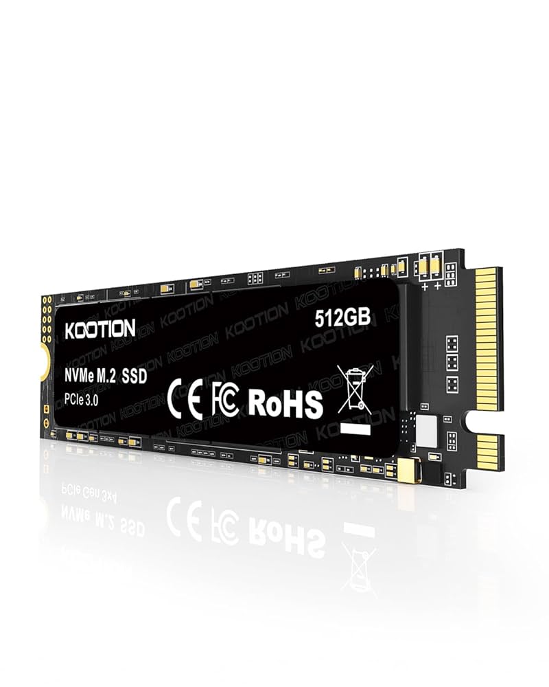 Amazon.com: KOOTION 512GB PCIe 3.0 M.2 Internal Solid State