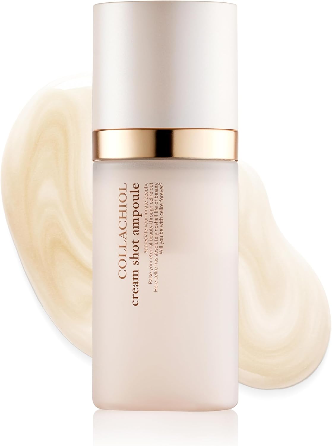 Collachiol Cream Shot Ampoule – 3-in-1 Toner, Serum & Cream Mist | Collagen + Bakuchiol Complex for Smooth, Moisturized, and Healthy-Looking Skin | 145 ml & Travel Size 55 ml