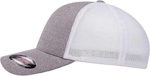 Miniatura 2 de 2015-20 Ford F150 Pickup Truck Outline Design Flexfit Trucker Mesh Gorra ajustada