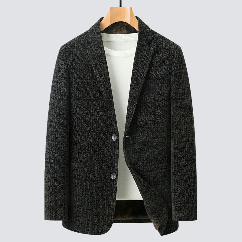 Blazer pour homme simple et polyvalent au design épuré