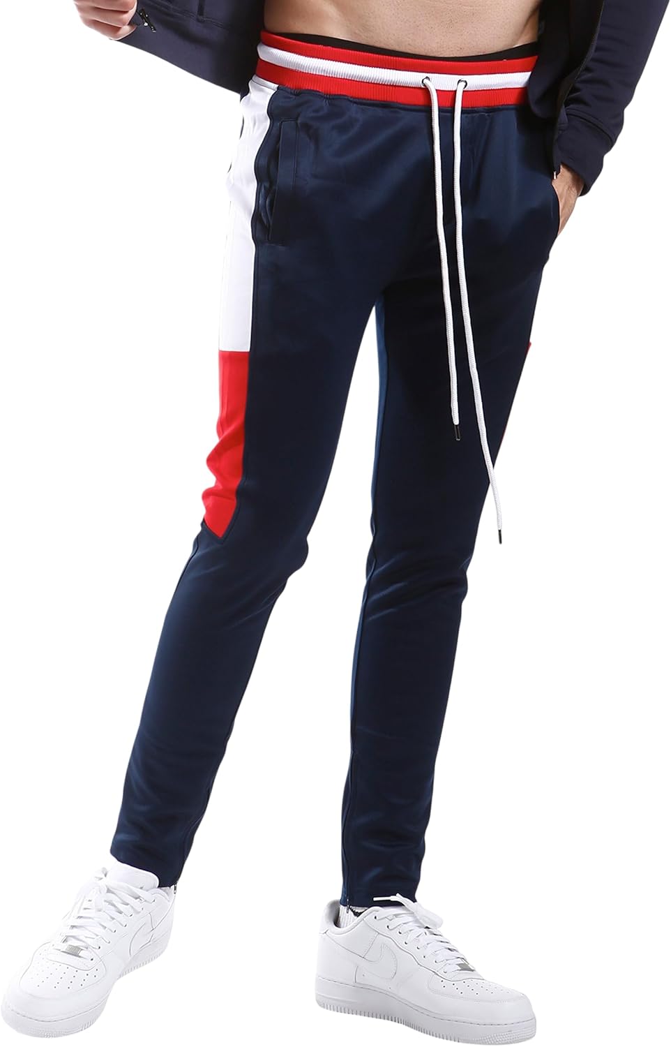 SCREENSHOT-Track Pants Fashion Mens Premium Urban Fashion Streetwear Bottoms - Straight Fit