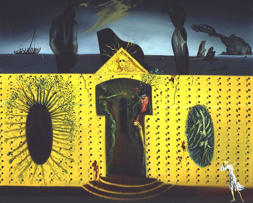 Amazon.com: BOHU ARTS Salvador Dali Wall Art Dalí Tristan Fou