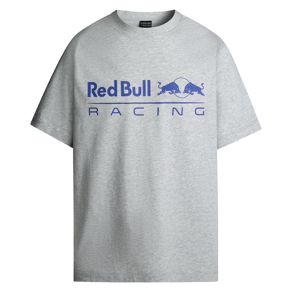 Pepe Jeans Men's Logo TEE T-Shirt, Grey(Marl Grey), M