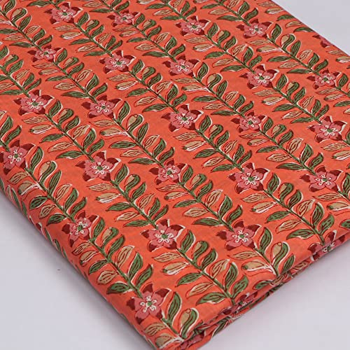 Coton sérigraphié respirant coupon de 5 yards idéal pour rideaux et décoration salon