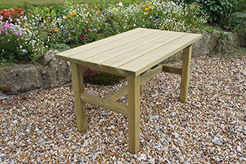 Image of Zest4Leisure 5ft Emily Garden Dining Table - FSC Certified Pressure Treated Wood
