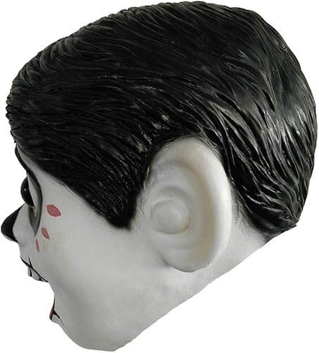 Miniatura 5 de Máscara de látex de Miguel de la película Coco, disfraz de Halloween, accesorios para fiesta de Halloween, color blanco, Blanco