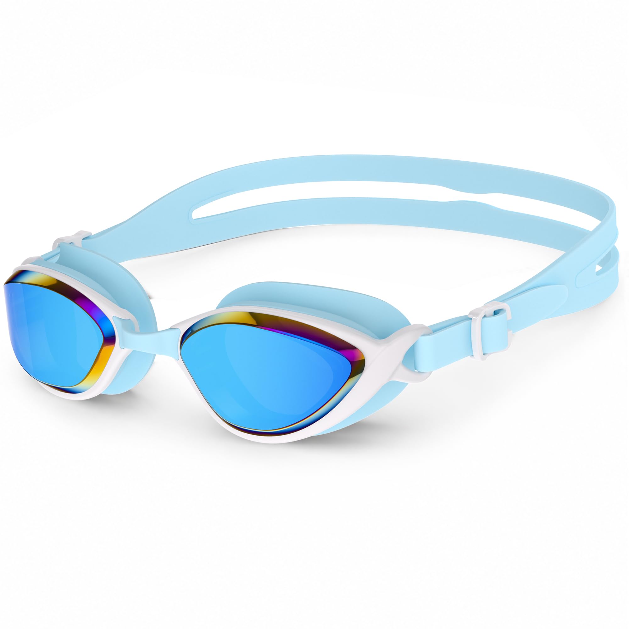 Neusaro Swimming Goggles Adult Men swim goggles Women ladies Anti-Leak Anti-Fog,Blue — image 1