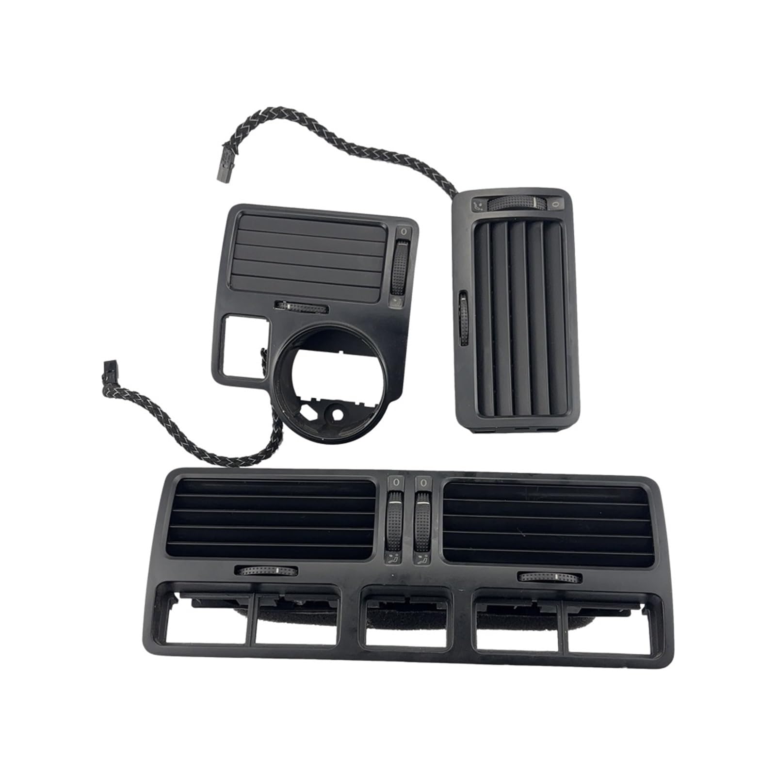 Grille aération Bora MK4 avec éclairage intégré pour console centrale et ventilation A/C - 5