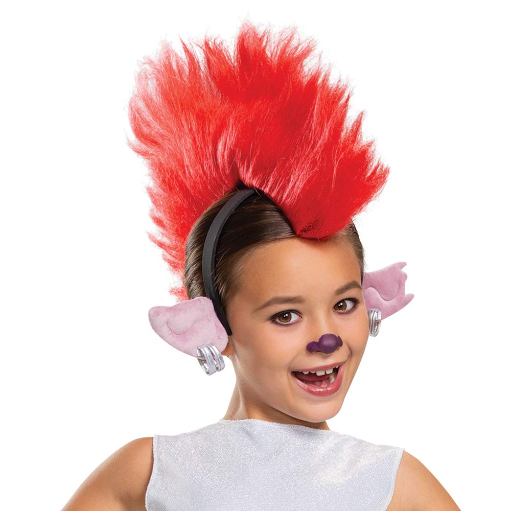 Disguise Costume Deluxe Trolls World Tour – Poppy (Papavero), Taglia S Per Bambina